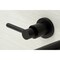 Kingston Brass KS8050DL Wall Mount Tub Faucet, Matte Black KS8050DL - alternate 2